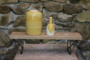 Vases jaune