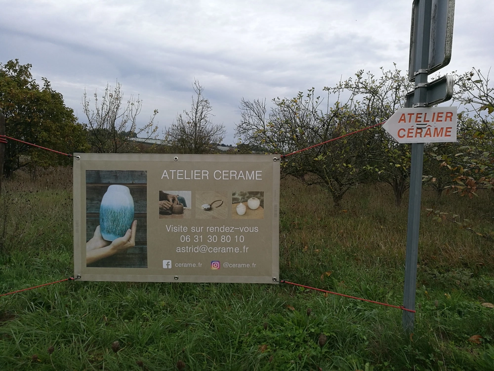 Signalétique Atelier Cérâme